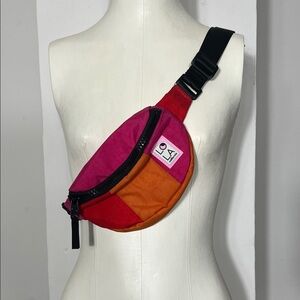 Lola Red and Orange Crossbody Bag